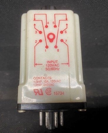 Dayton 5X828F Time Delay Relay 0.1-10 Seconds - Image 3