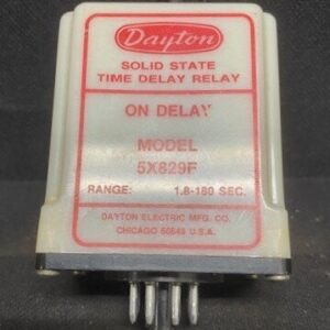 Dayton 5X829F 1.8-180 Seconds Time Delay Relay
