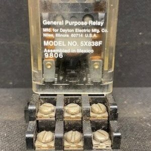 Dayton 5X838F DC28V Relay