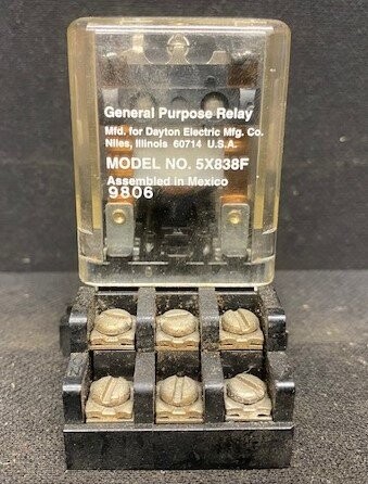 Dayton 5X838F DC28V Relay