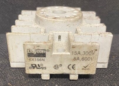 Dayton 6X156N Relay Socket - Image 2