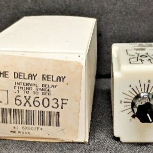 Dayton 6X603F Solid State Time Delay Relay