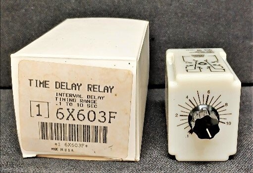 Dayton 6X603F Solid State Time Delay Relay