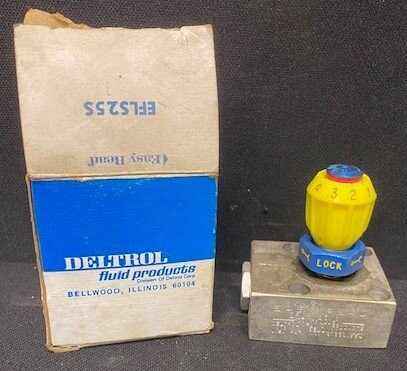 Deltrol EFLS25S Easy Read Control Valve
