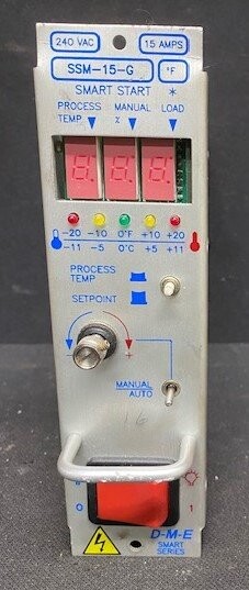 DME SSM-15-G Smart Series Hot Runner Temperature Controller in DME MFP1G Mainframe - Image 2