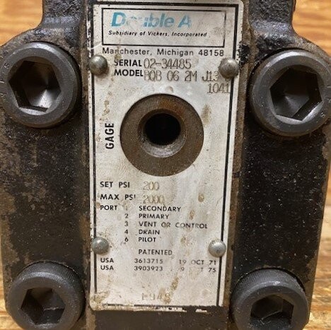 Double A BQB 06 2M J13 5 1041 Hydraulic Valve - Image 3
