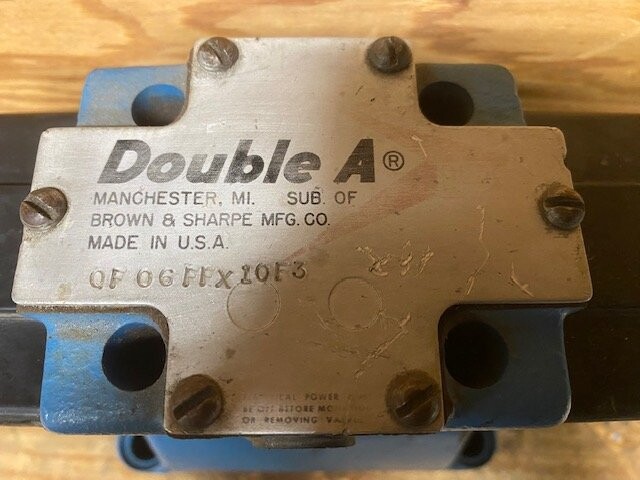 Double A QF-01-FF-10F2 Hydraulic Valve - Image 3