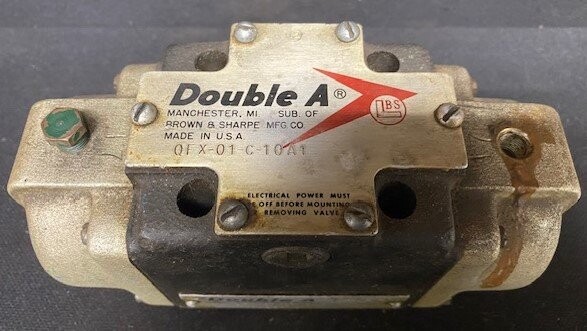 Double A QFX-01-C-10A1 Hydraulic Valve - Image 3