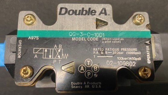 Double A QG-3-C-10D1 Hydraulic Valve - Image 3