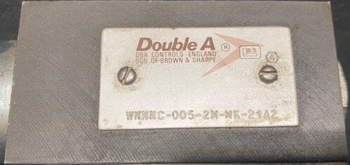 Double A WNNNC-005-2M-MK-21A2 Directional Hydraulic Valve - Image 2