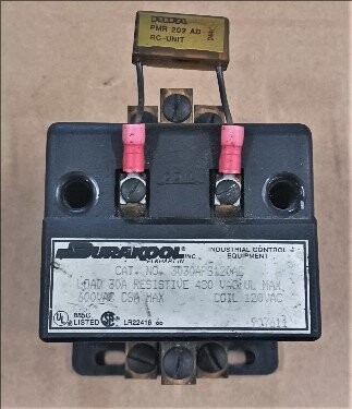 Durakool 3030APS120AC Mercury Displacement Relay