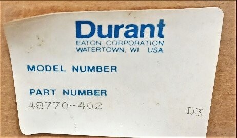 Durant 48770-402 Inductive Proximity Sensor - Image 2