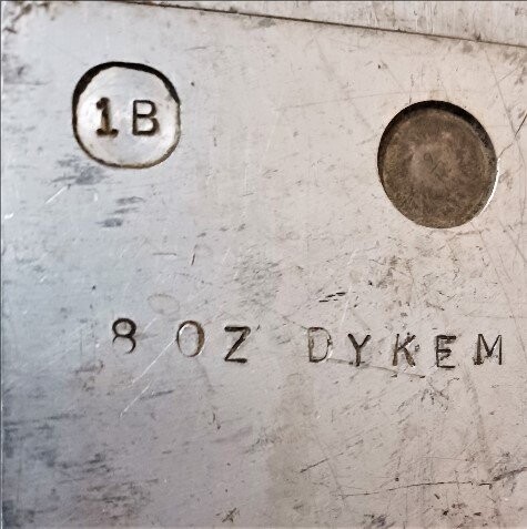 Dykem 8 oz Tank Bottle Blow Mold - Image 2