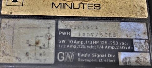 Eagle Signal BR18A601 0-10 Minute Timer - Image 4