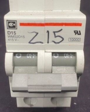 Eaton/Cutler-Hammer WMS2D15 Circuit Breaker - Image 2