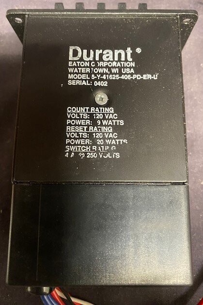Eaton-Durant 5-Y-41625-406-PD-ER-U Predetermined Counter - Image 2
