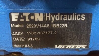 Eaton-Vickers 2520V14A5 1BB22R Hydraulic Vane Pump - Image 2
