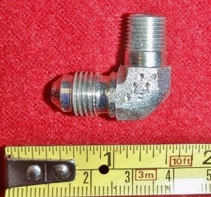 Eaton-Weatherhead Unknown Model Carbon Steel 90 Degree Elbow Flare-Twin Fitting