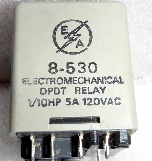 ECA 8-530 Electromechanical DPDT Relay