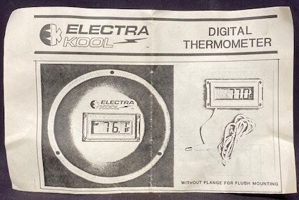Electra-Kool 9901 Digital Thermometer - Image 4
