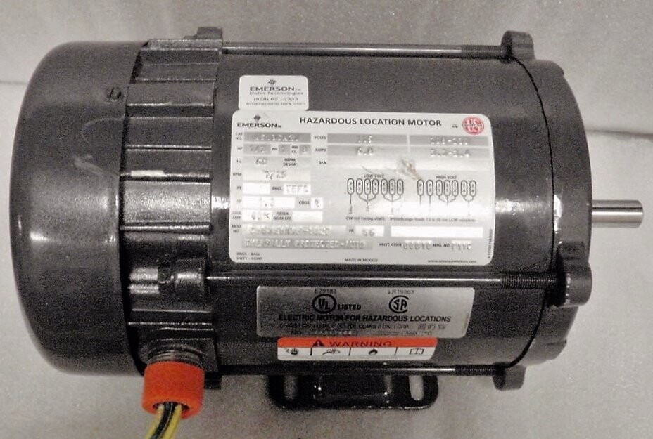 Emerson XS13CA2J Hazardous Location Motor