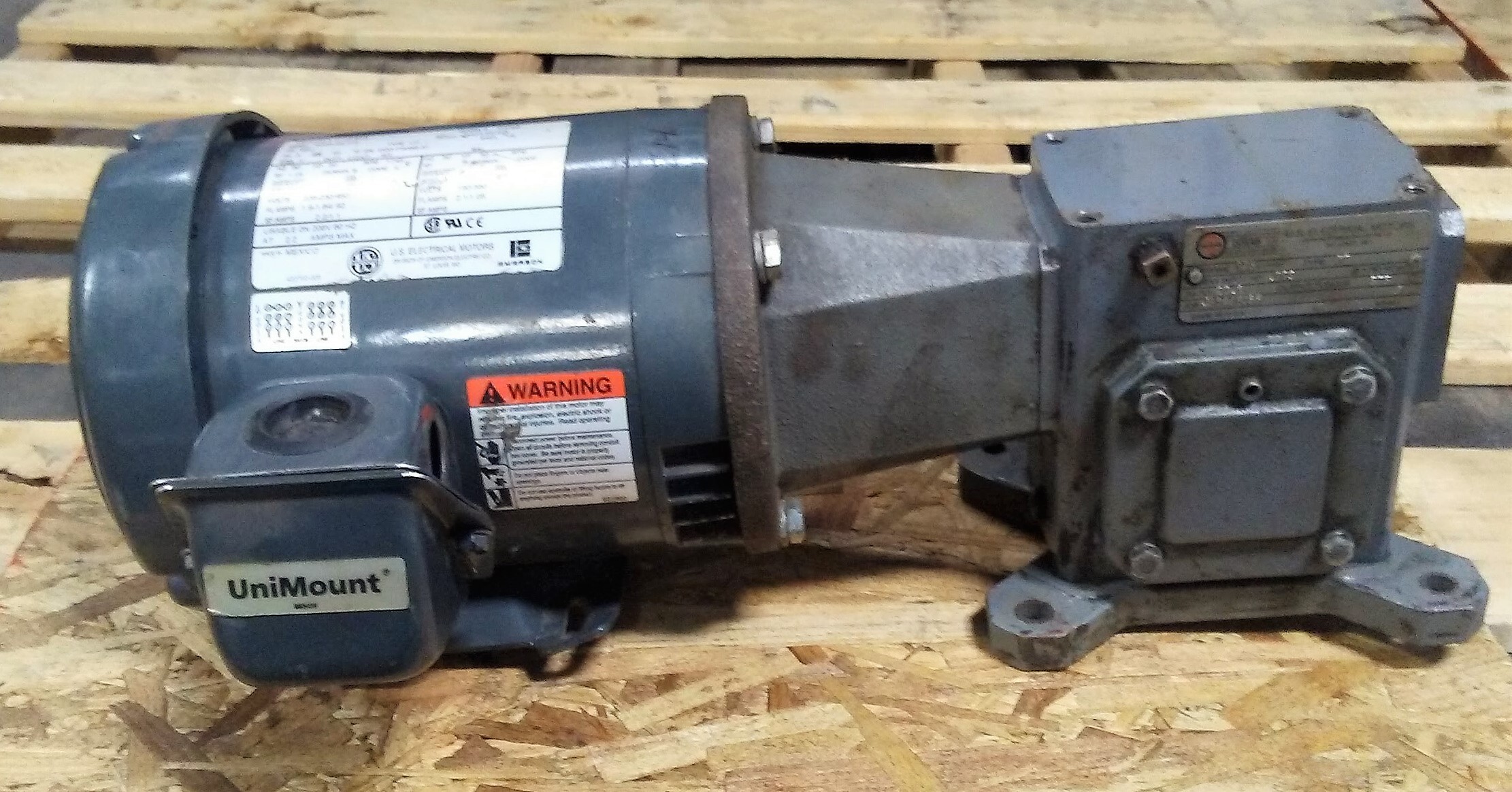 Emerson F008B AC Motor w/Doerr ID# J914/Y05F Gearbox