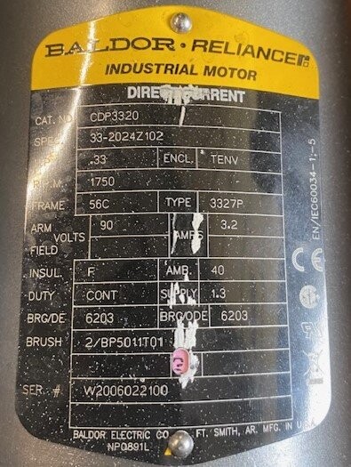 EMI Unknown Model 8ft Flat Parts Conveyor - Image 3