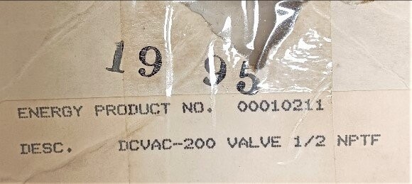 Energy 00010211 Directional Control Valve - Image 2