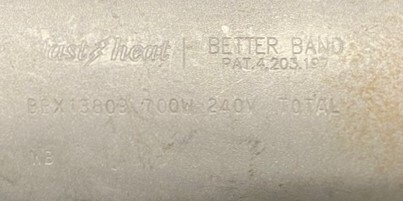 Fast Heat BBX13809 700W 240V Band Heater - Image 2