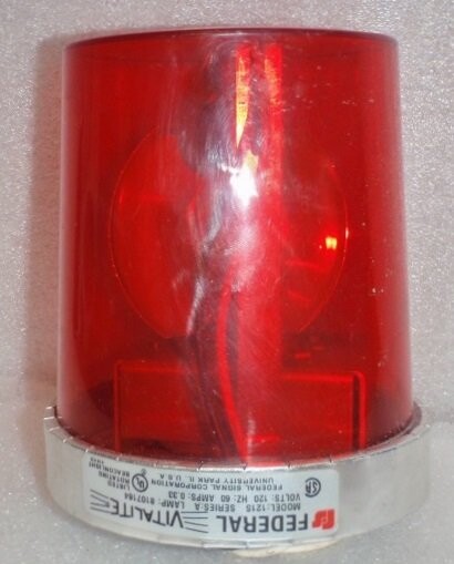 Federal Signal 121S Vitalite Warning Light Series A