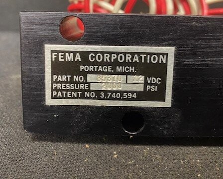 Fema 85370 Proportional Pressure Control Valve - Image 2