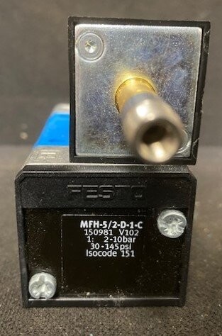 Festo MFH-5/2-D-1-C Pneumatic Solenoid Valve - Image 2