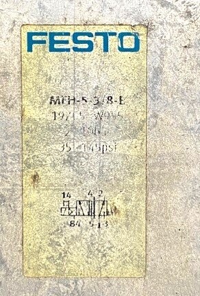 Festo MFH-5-3/8-B Solenoid Valve - Image 2