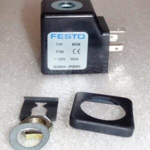 Festo MSW Solenoid Coil with Standard Socket