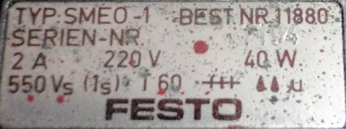 Festo SMEO-1 Proximity Sensor - Image 2