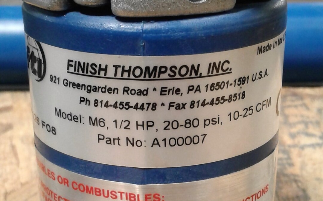 Finish Thompson M6 Drum Pump and Mixer - Image 3