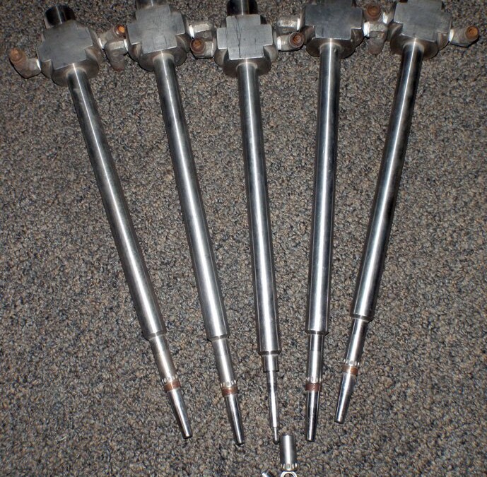 Battenfeld Fischer Unknown Model Style 19mm Diameter Water Cooled blow Pin Assembly