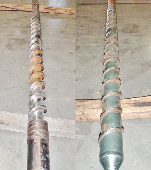 Battenfeld Fischer 80mm 2235mm Extruder Screw