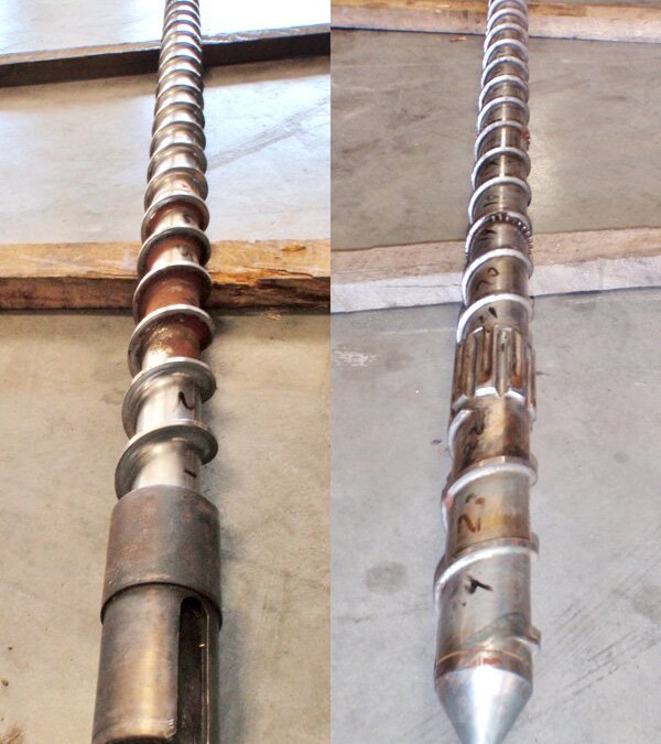 Battenfeld Fischer 80mm PC620 Extruder Screw