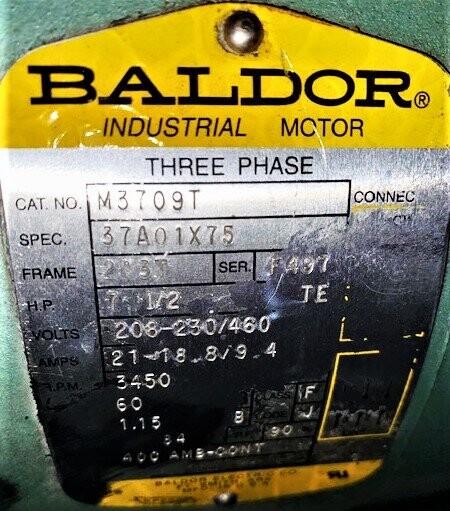 Foremost VF-07A Raw Materials Vacuum Pump - Image 4