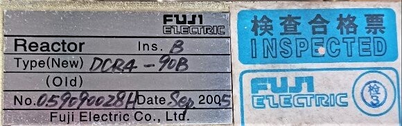 Fuji Electric DCR4-90B Reactor - Image 2
