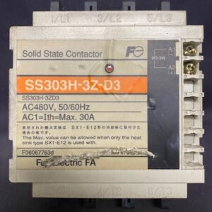 Fuji Electric SS303H-3Z-D3 Solid State Contactor