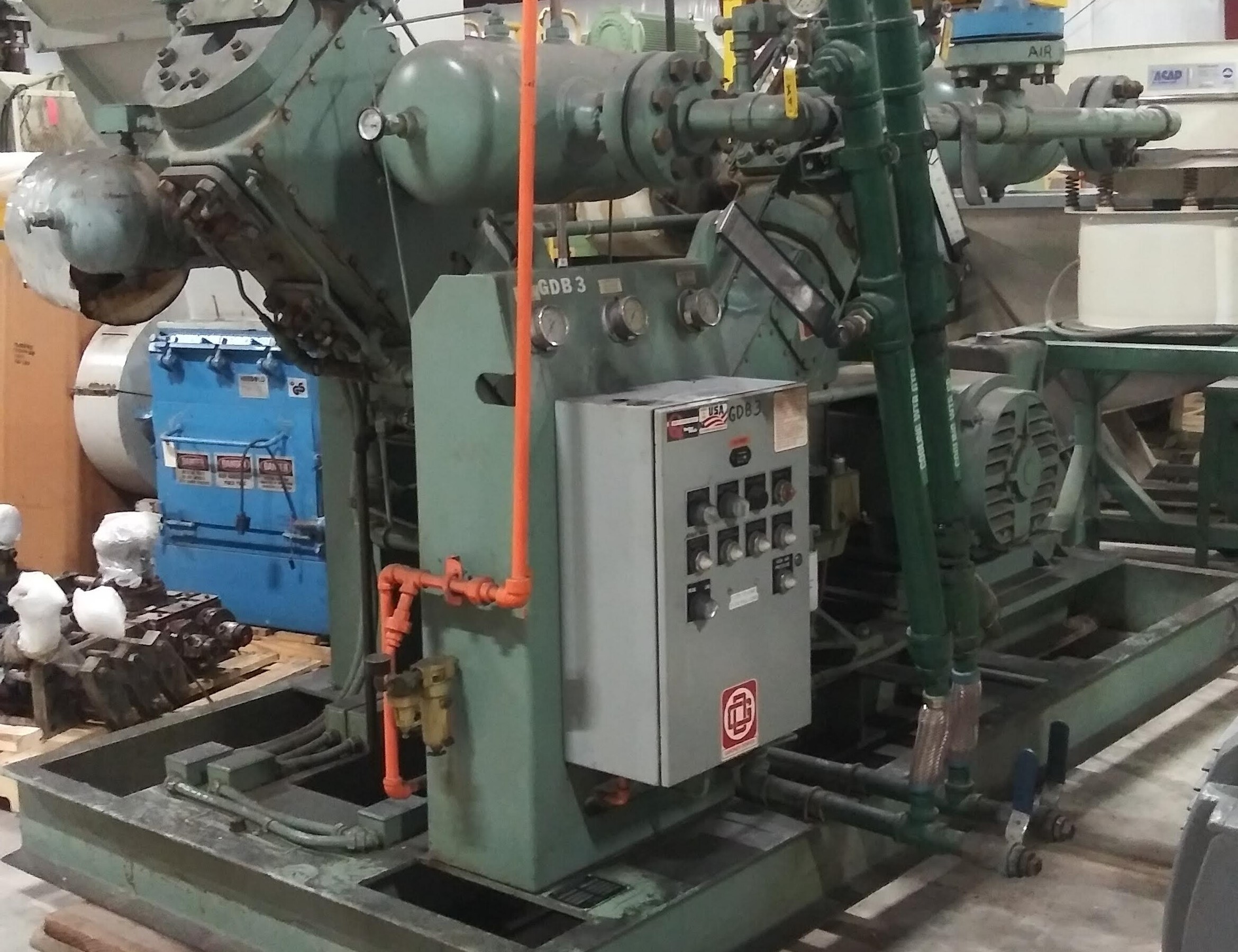 Gardner Denver MCYHFB 125 HP, 500 PSI Air Compressor