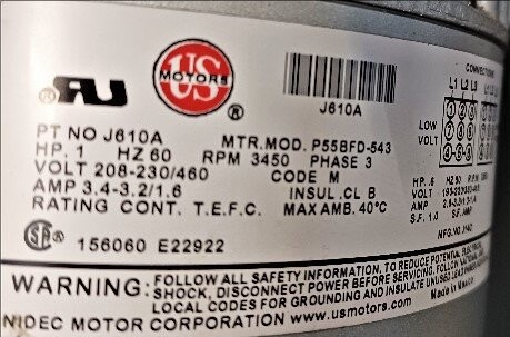 Gast-Dex R4310A-2 1 HP Regenair Blower - Image 4