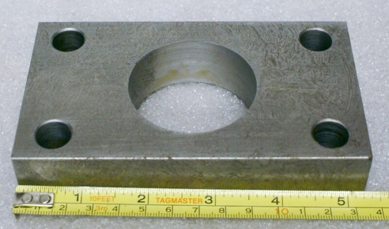 GCP Unknown Model 3"x5.235" Cylinder Spacer Block