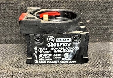 GE 080BF10V Cema Contact Block