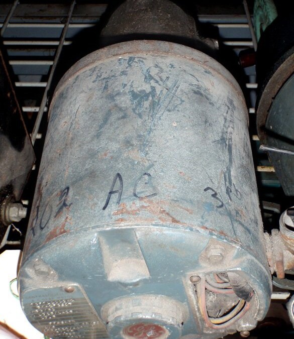 GE 5K42FG607 1/3hp Gear Motor