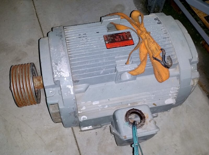 GE 5KL284AL1F2 40hp Motor