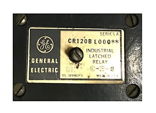 GE CR120B Industrial Latched Relay - Image 4