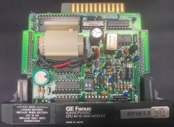 GE-Fanuc IC610CPU105C 1K-Ram CPU Module - Image 2